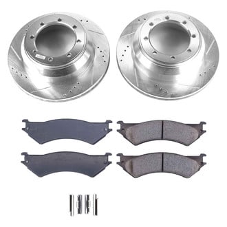 Callahan Brake Parts® - Drilled and Slotted Rear Brake Kit