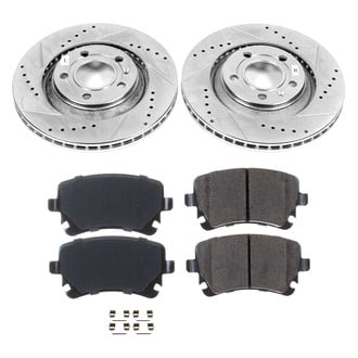 Callahan Brake Parts® - Drilled and Slotted Rear Brake Kit