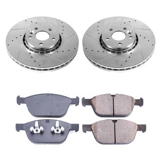 Callahan Brake Parts® - Drilled and Slotted Brake Kit