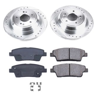 Callahan Brake Parts® - Drilled & Slotted Brake Kit