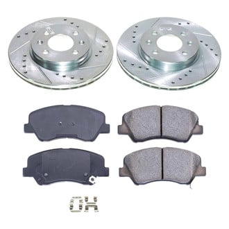 Callahan Brake Parts® - Drilled & Slotted Brake Kit