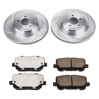 Callahan Brake Parts® - Drilled and Slotted Rear Brake Kit