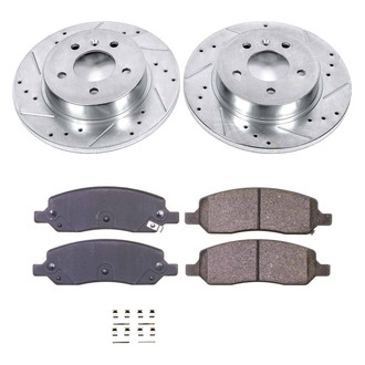 Callahan Brake Parts® - Drilled and Slotted Rear Brake Kit