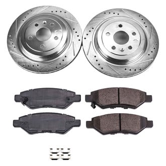 Callahan Brake Parts® - Drilled and Slotted Rear Brake Kit