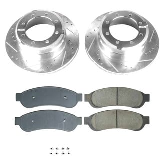 Callahan Brake Parts® - Drilled and Slotted Rear Brake Kit