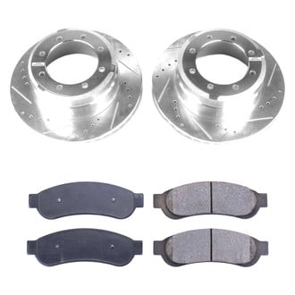 Callahan Brake Parts® - Drilled and Slotted Rear Brake Kit