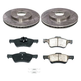 Callahan Brake Parts® - Drilled & Slotted Brake Kit