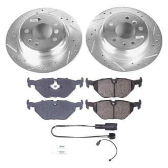 Callahan Brake Parts® - Drilled and Slotted Rear Brake Kit