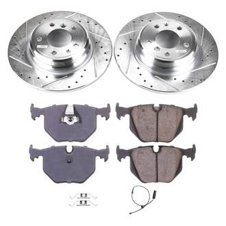 Callahan Brake Parts® - Drilled and Slotted Rear Brake Kit