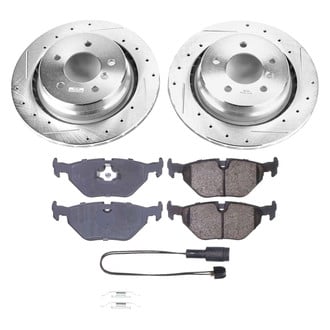 Callahan Brake Parts® - Drilled and Slotted Rear Brake Kit