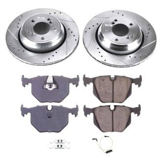 Callahan Brake Parts® - Drilled and Slotted Rear Brake Kit