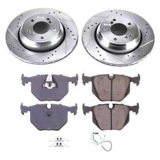 Callahan Brake Parts® - Drilled and Slotted Rear Brake Kit