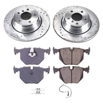 Callahan Brake Parts® - Drilled and Slotted Rear Brake Kit