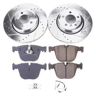 Callahan Brake Parts® - Drilled and Slotted Rear Brake Kit