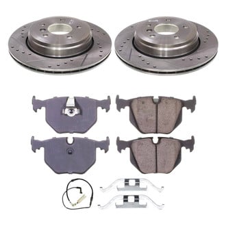 Callahan Brake Parts® - Drilled and Slotted Rear Brake Kit