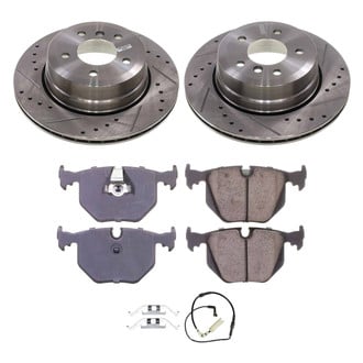 Callahan Brake Parts® - Drilled and Slotted Rear Brake Kit