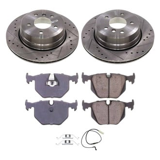 Callahan Brake Parts® - Drilled and Slotted Rear Brake Kit