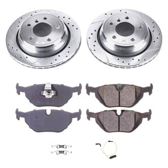 Callahan Brake Parts® - Drilled and Slotted Rear Brake Kit