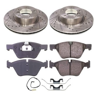 Callahan Brake Parts® - Drilled and Slotted Front Brake Kit