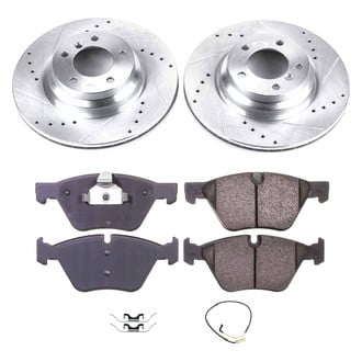 Callahan Brake Parts® - Drilled and Slotted Front Brake Kit