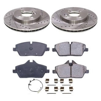 Callahan Brake Parts® - Drilled and Slotted Front Brake Kit