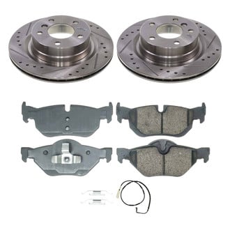 Callahan Brake Parts® - Drilled and Slotted Rear Brake Kit