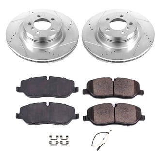Callahan Brake Parts® - Drilled and Slotted Front Brake Kit