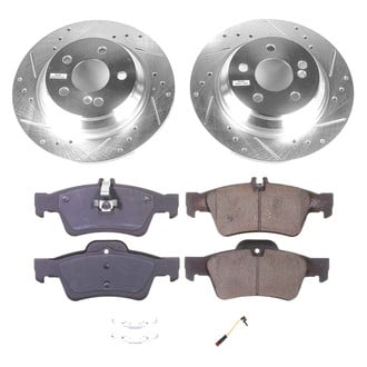 Callahan Brake Parts® - Drilled and Slotted Rear Brake Kit