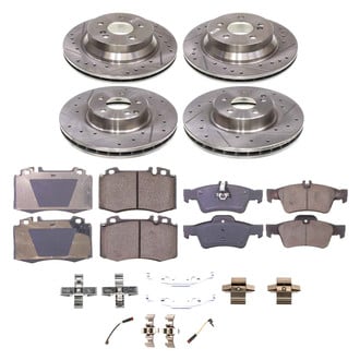 Callahan Brake Parts® - Drilled and Slotted Brake Kit