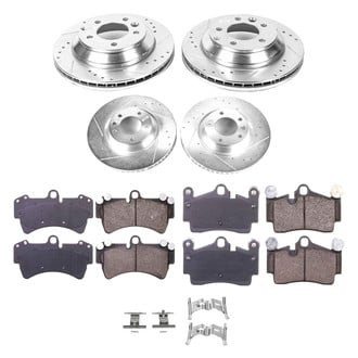Callahan Brake Parts® - Drilled & Slotted Brake Kit
