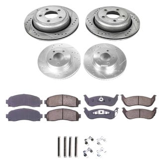 Callahan Brake Parts® - Drilled and Slotted Brake Kit