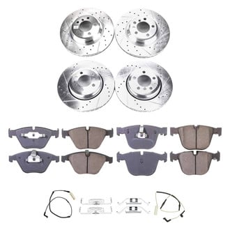 Callahan Brake Parts® - Drilled and Slotted Front and Rear Brake Kit