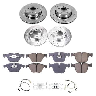 Callahan Brake Parts® - Drilled and Slotted Front and Rear Brake Kit