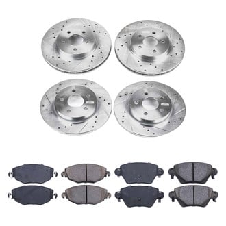 Callahan Brake Parts® - Drilled and Slotted Brake Kit
