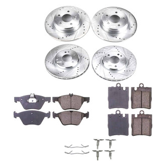 Callahan Brake Parts® - Drilled and Slotted Brake Kit