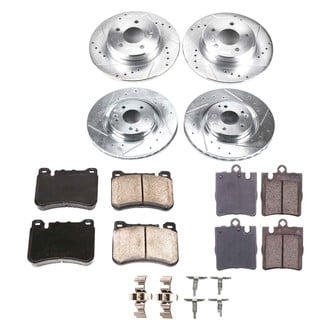 Callahan Brake Parts® - Drilled & Slotted Brake Kit