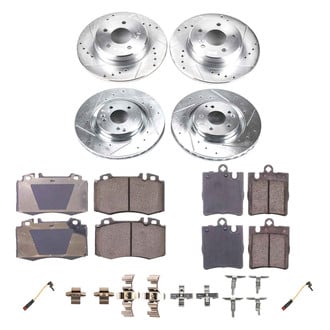 Callahan Brake Parts® - Drilled and Slotted Brake Kit