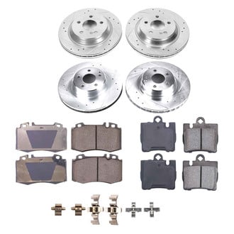 Callahan Brake Parts® - Drilled and Slotted Brake Kit