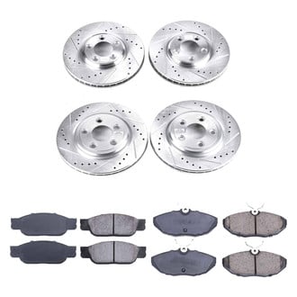 Callahan Brake Parts® - Drilled & Slotted Brake Kit