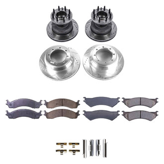 Callahan Brake Parts® - Drilled and Slotted Brake Kit