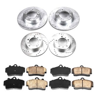 Callahan Brake Parts® - Drilled and Slotted Brake Kit