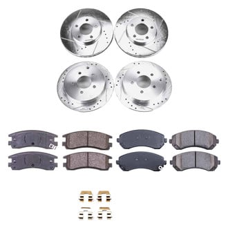 Callahan Brake Parts® - Drilled & Slotted Brake Kit