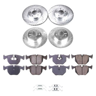 Callahan Brake Parts® - Drilled and Slotted Brake Kit