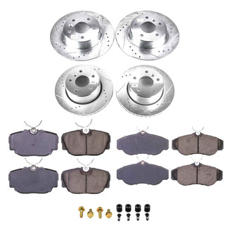 Callahan Brake Parts® - Drilled and Slotted Brake Kit