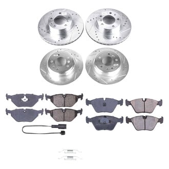 Callahan Brake Parts® - Drilled and Slotted Brake Kit