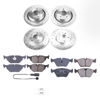 Callahan Brake Parts® - Drilled & Slotted Brake Kit