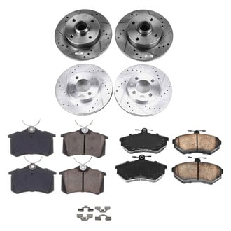 Callahan Brake Parts® - Drilled & Slotted Brake Kit