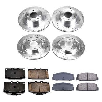 Callahan Brake Parts® - Drilled & Slotted Brake Kit