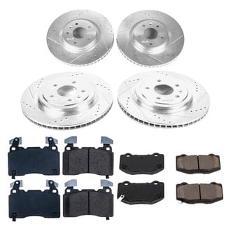 Callahan Brake Parts® - Drilled & Slotted Brake Kit