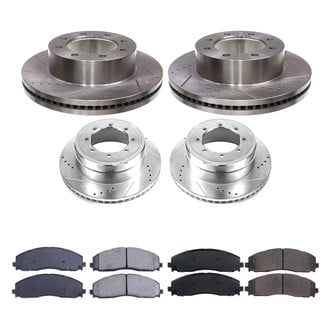 Callahan Brake Parts® - Drilled & Slotted Brake Kit